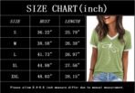 Womens T Shirts Graphic Tees Spring Short Sleeve V Neck Funny Letter Print Casual Loose Cute Summer Tops - Image 4