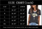 Womens T Shirts Graphic Tees Spring Short Sleeve V Neck Funny Letter Print Casual Loose Cute Summer Tops - Image 4