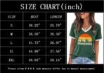 Womens T Shirts Graphic Tees Spring Short Sleeve V Neck Funny Letter Print Casual Loose Cute Summer Tops - Image 4