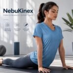 6 Pack Workout Tops for Women Short Sleeve V-Neck Athletic T Shirts UV UPF 50+ Sun Protection Quick Dry Gym Running Yoga Tee - Image 3