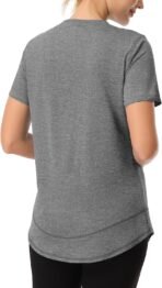 4 Pack Womens Workout Tops Short Sleeve Shirts Sun Protection UPF 50+ Quick Dry Running Outfits for Gym Hiking Loose Fit - Image 2