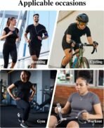 5-Pack Women's Compression Shirts Short Sleeve Workout Tops Athletic Baselayer Quick Dry Gym Yoga Running T-Shirt - Image 6